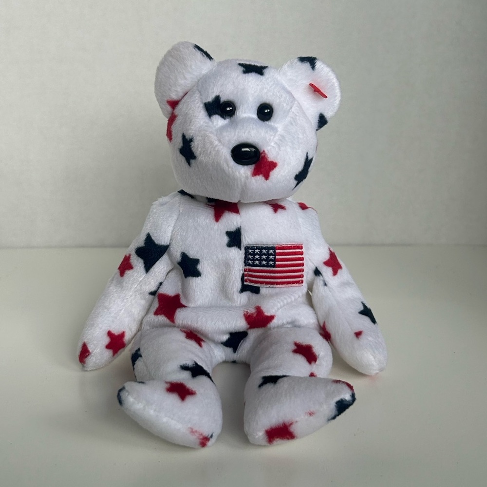 Glory Beanie Baby Patriotic